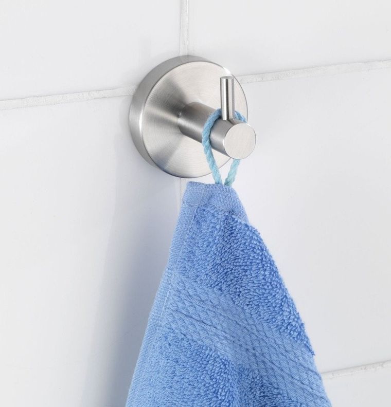 Wieszak łazienkowy, Boiso Matt, stal nierdzewna