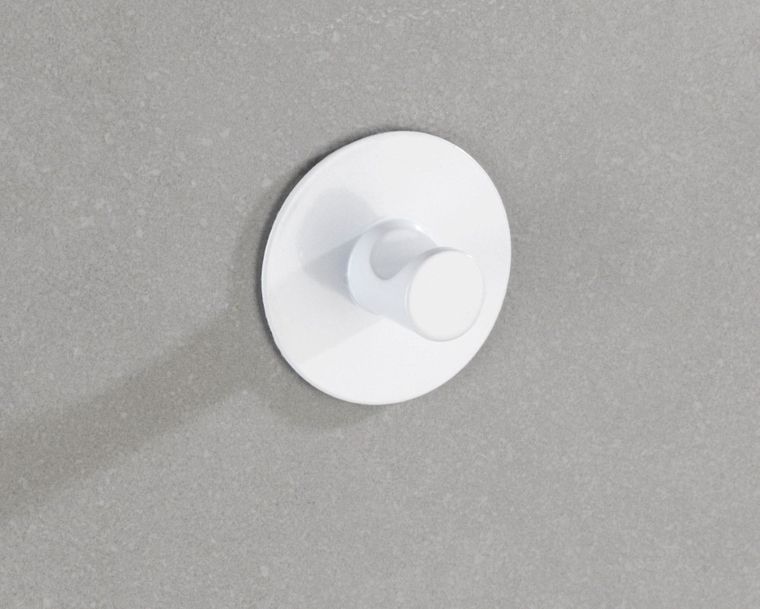 Wieszak łazienkowy, Savona, matowy, biały