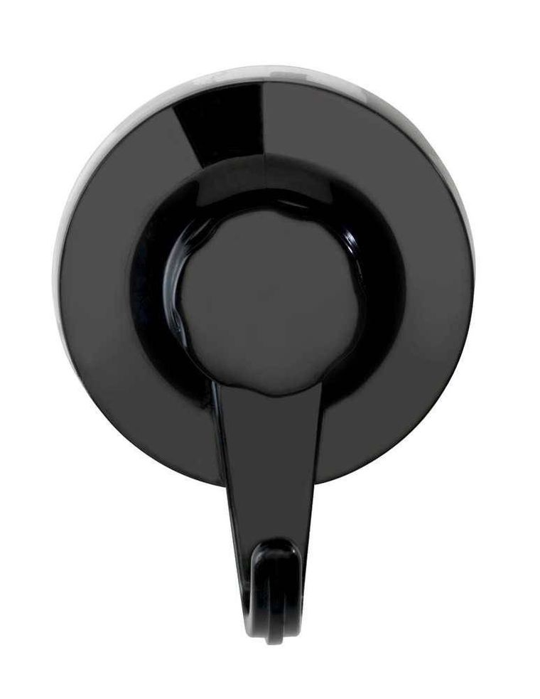 Wieszak łazienkowy Valenza, Static-Loc, czarny