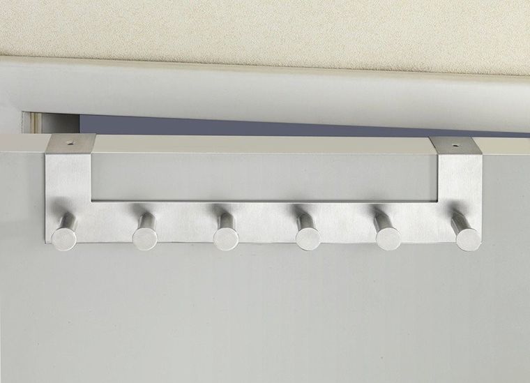 Wieszak na drzwi, 6x haczyki na drzwi, Celano