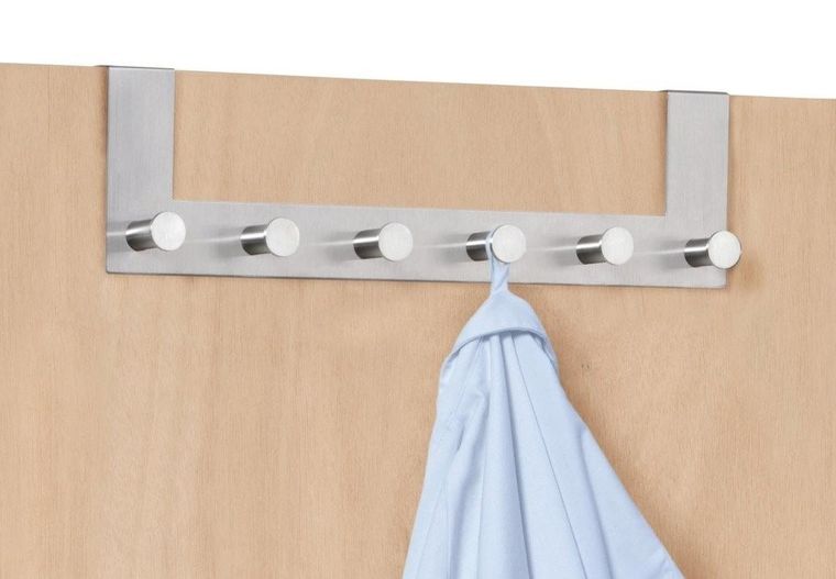 Wieszak na drzwi, 6x haczyki na drzwi, Celano