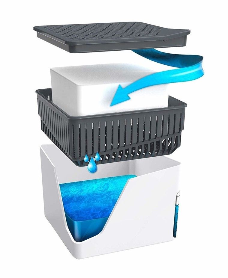 Wkład do urządzenia pochłaniającego wilgoć, pomarańczowy, 500 g,