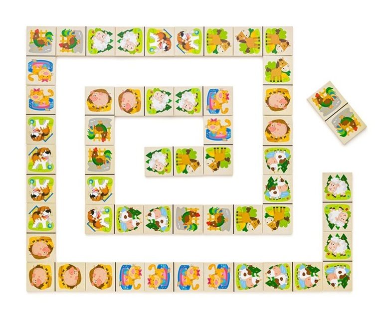 Woodyland, domino, zwierzęta domowe