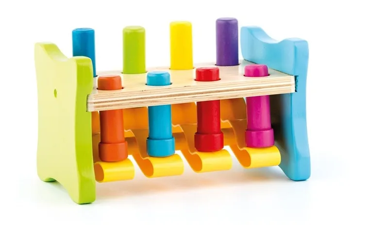 Woodyland, drewniana wbijanka przebijanka, 23-18-14 cm