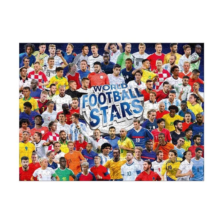 World Football Stars, puzzle, 1000 elementów