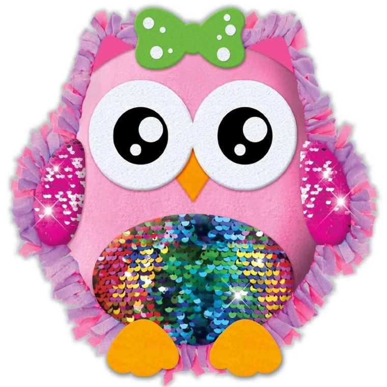 Wow Box, zestaw do uszycia poduszki, Sowa