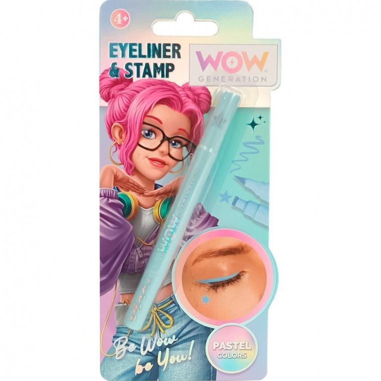 WOW Generation, eyeliner z pieczątką, 1 szt.