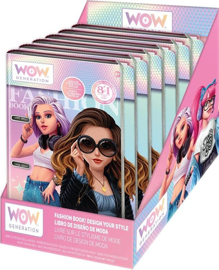 WoW Generation, Fashion book, zaprojektuj swój styl, zestaw kreatywny