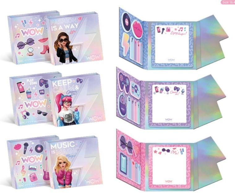 WoW Generation, notatnik z samoprzylepnymi karteczkami