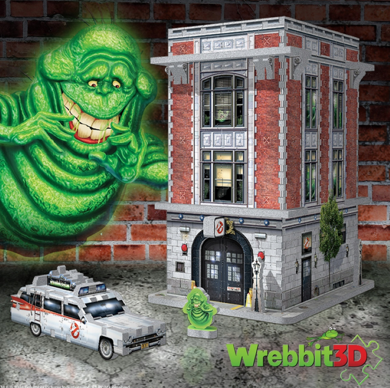 Wrebbit, Ghostbusters Firehouse, puzzle 3D, 500 elementów