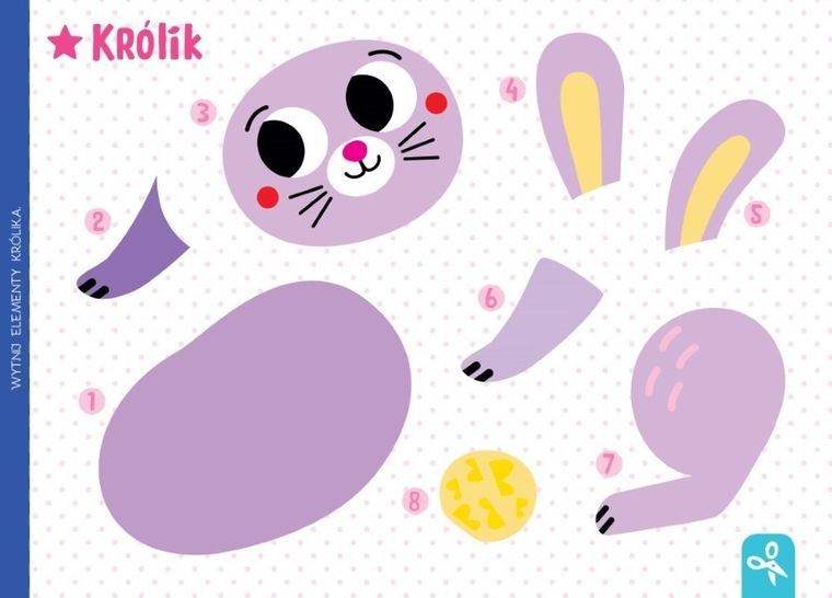 Wycinam, naklejam, rysuję. Na wsi. Wycinanki edukacyjne