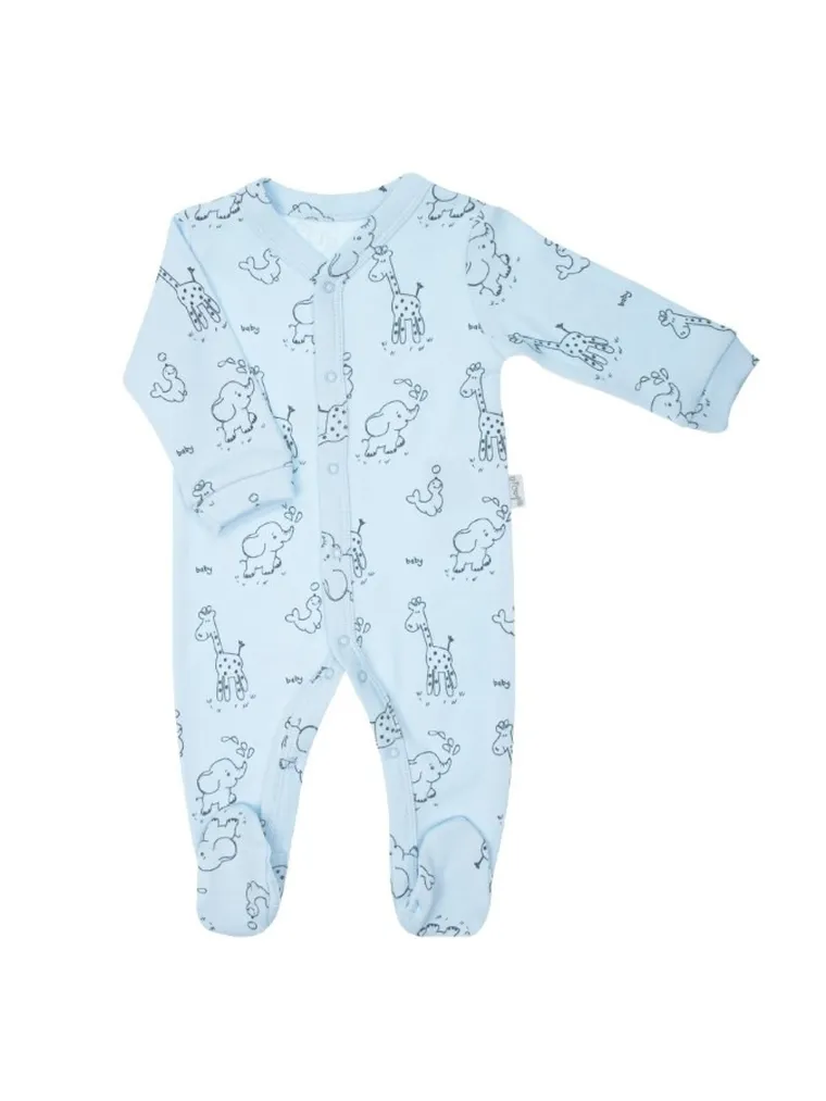 Wyprawka chłopięca, niebieska, 4 elementy, Nicol