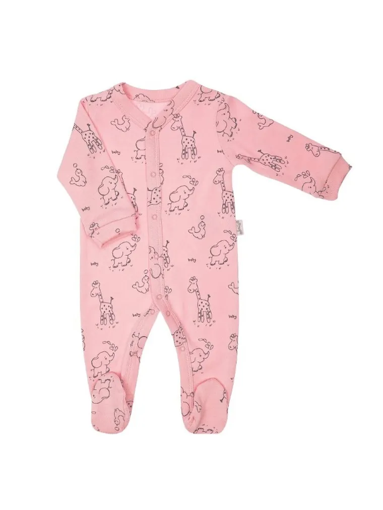 Wyprawka dziewczęca, różowa, 4 elementy, Nicol