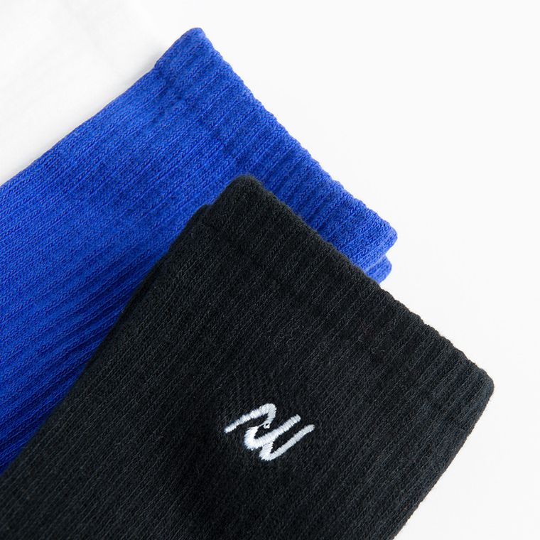 Wysokie skarpetki unisex 3-pack NOWEAR