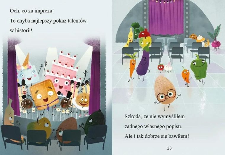 Wzorowe Jajo i Pokaz Talentów. Tryb czytania. Smaczna Banda i emocje