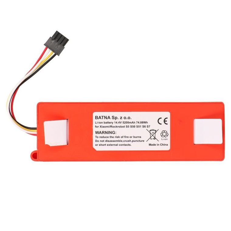 Xiaomi, bateria, akumulator do odkurzacza, Mi Robot, Rockrobot s50 s55 14.4v 5200mAh
