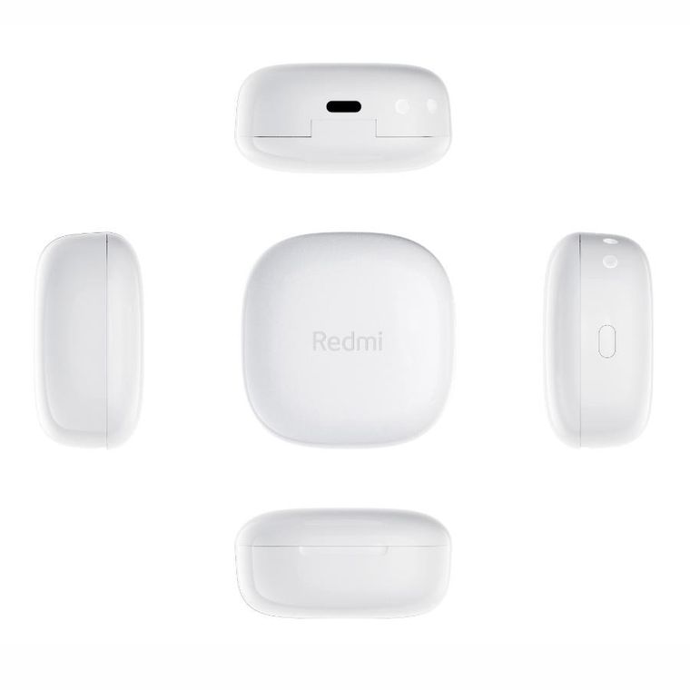 Xiaomi, Redmi Buds 6 Play, słuchawki bezprzewodowe, białe