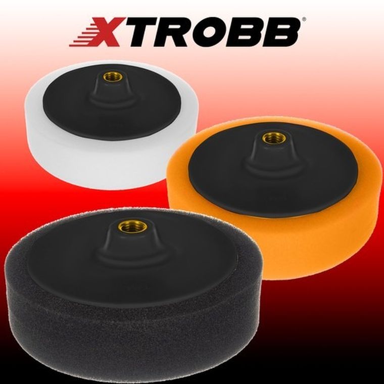 Xtrobb, gąbka polerska, 3 szt.