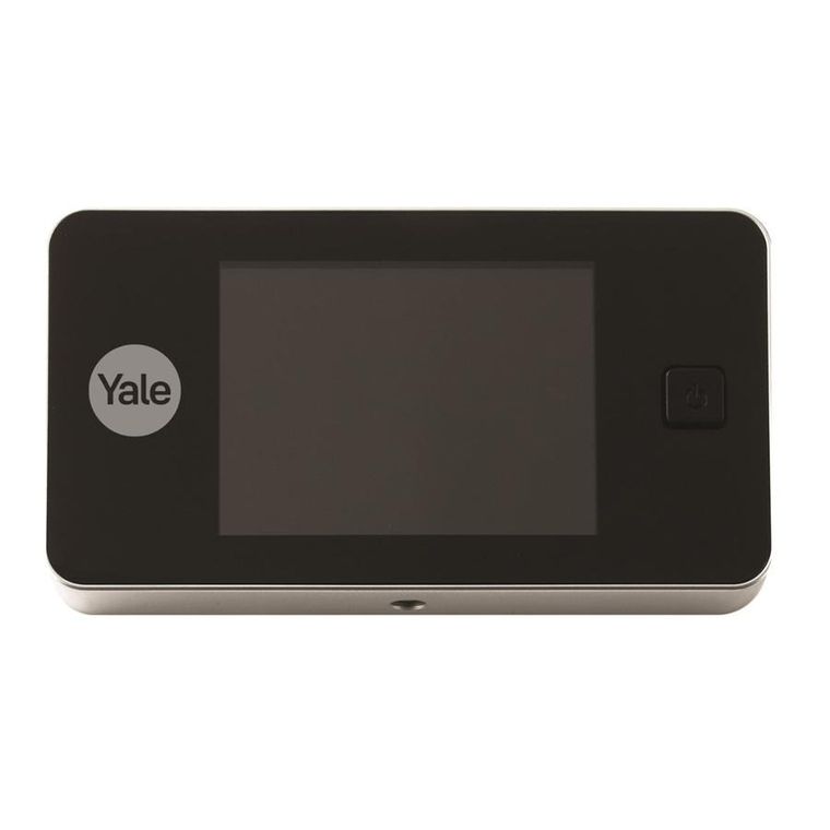 Yale, elektroniczny wizjer drzwiowy, 500 Digital Door Viewer