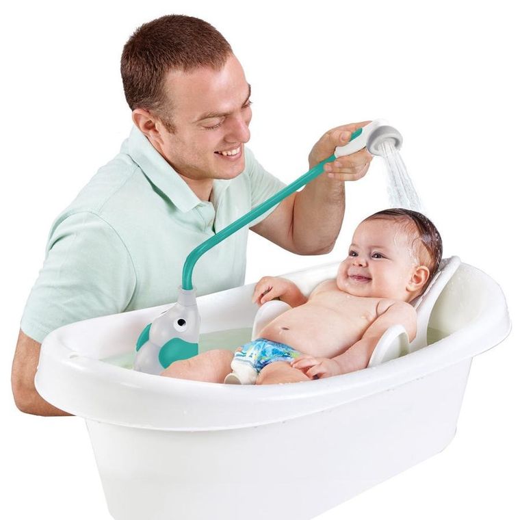 Yookidoo, Prysznic słonik, zabawka do kąpieli, szaro-zielony