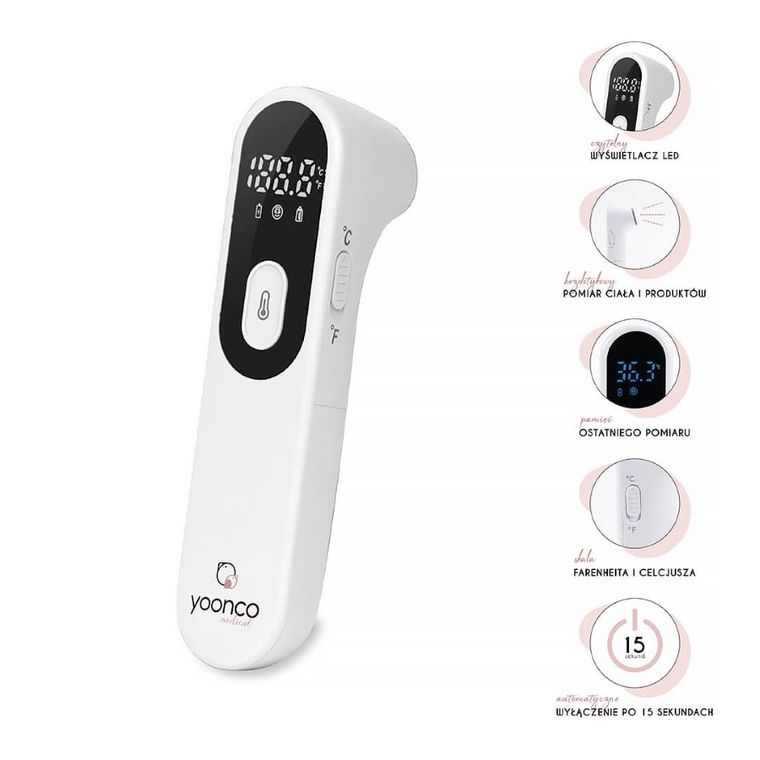 Yoonco, termometr bezdotykowy