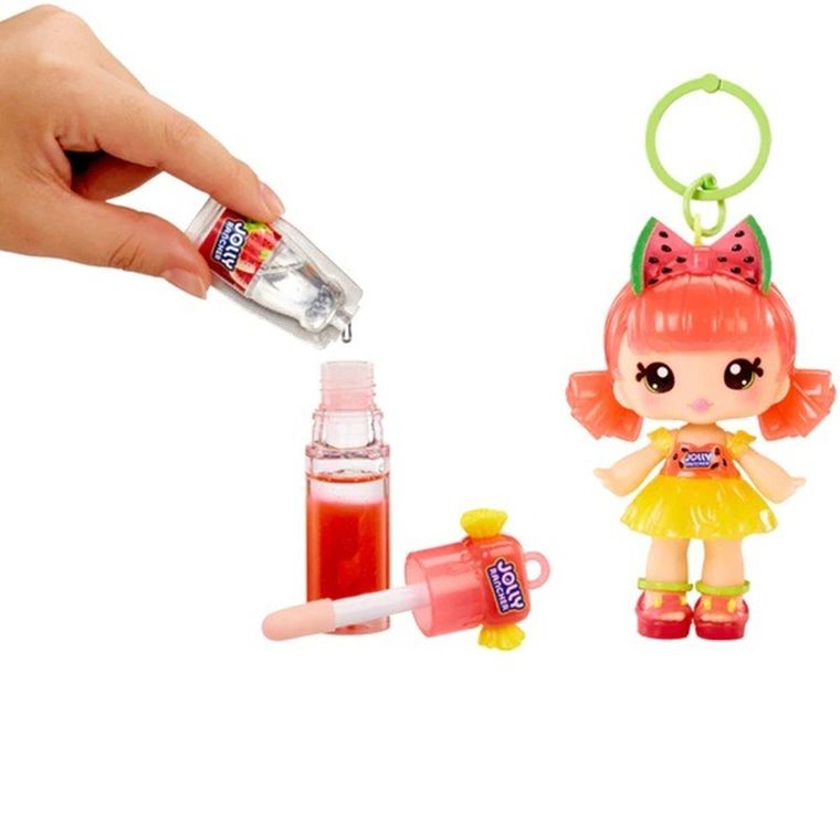 Yummiland, laleczka Mimi Watermelon + pachnący błyszczyk DIY do ust