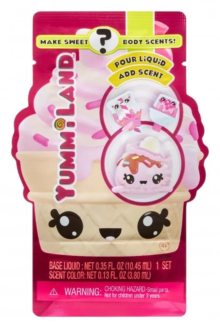 Yummiland, Num Noms, Body Scent, mini roller perfum, zestaw niespodzianka