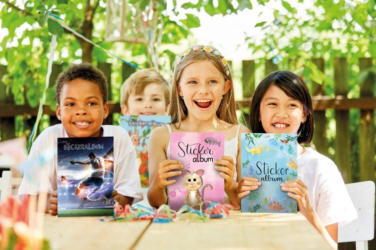 Z-Design, album na naklejki A5, dinozaury