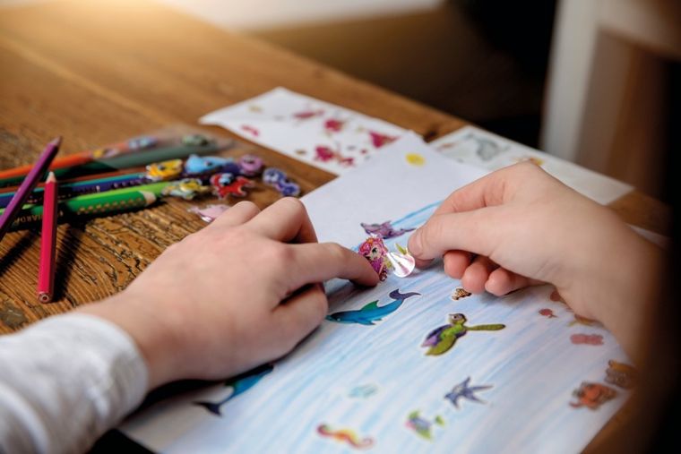 Z-Design, naklejki foliowe brokatowe, syrenki