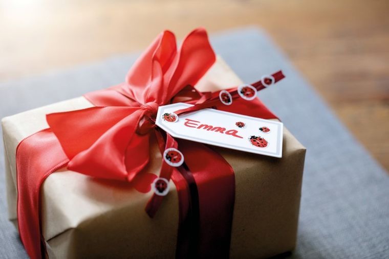 Z-Design, naklejki papierowe, biedronki 2