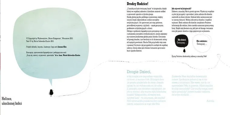 Z muchą na luzie ćwiczymy buzie, czyli zabawy logopedyczne dla dzieci