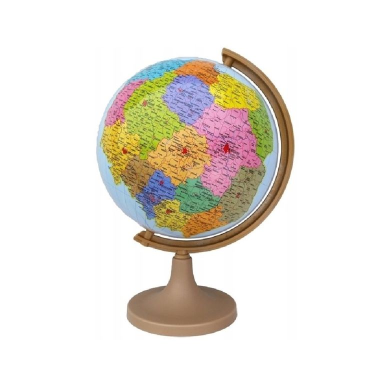 Zachem, globus administracyjno-fizyczny, Polska, średnica 32 cm