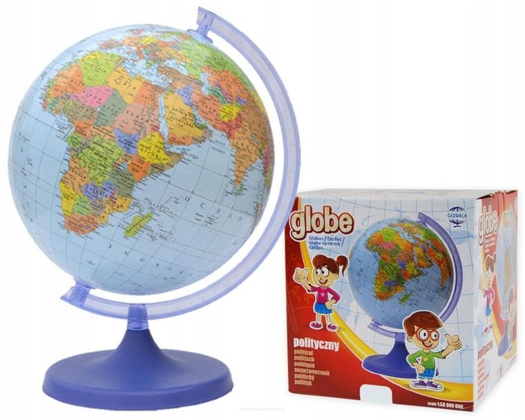 Zachem, globus polityczny, średnica 22 cm