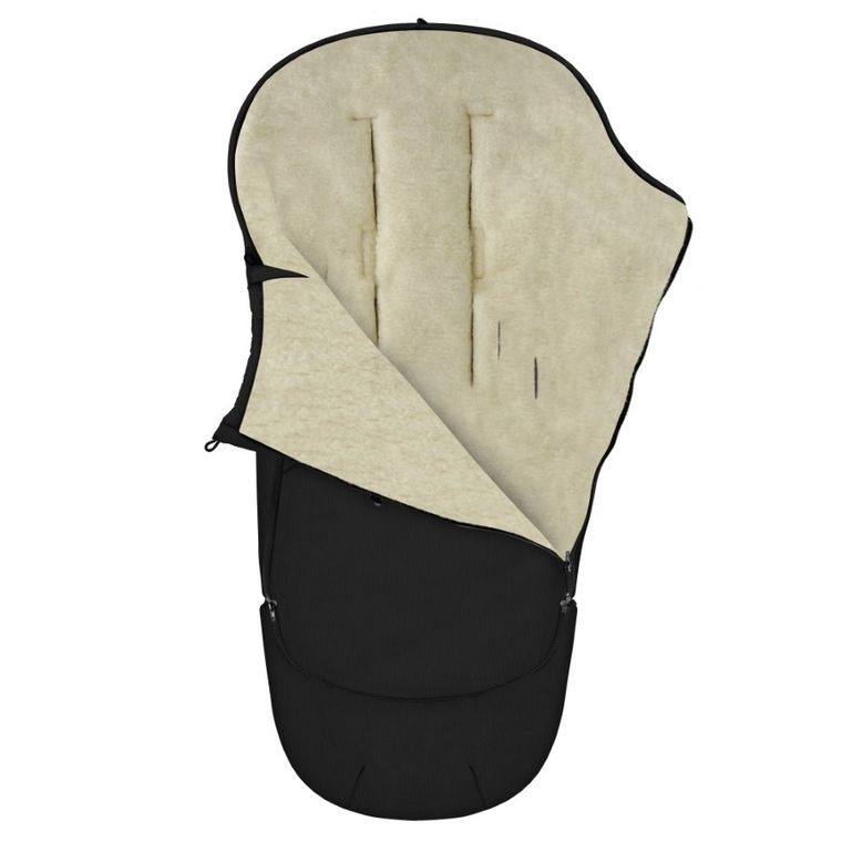 Zaffiro, EverGrow Nordico, regulowany śpiwór, black, 0-36m