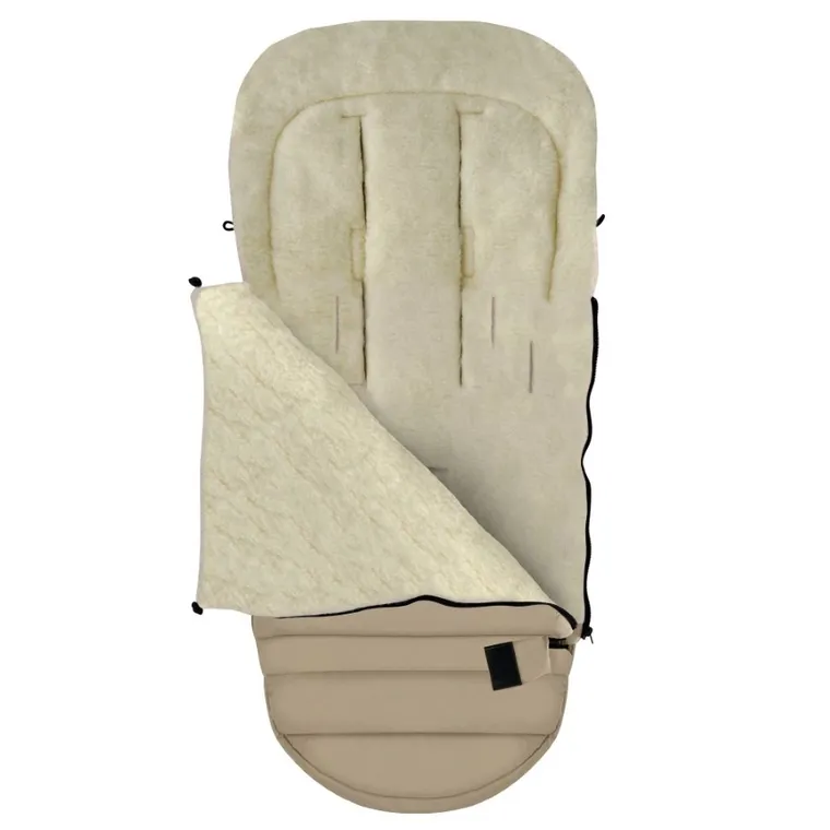 Zaffiro, iGrow Nordico, regulowany śpiwór, beige, 0-36 m