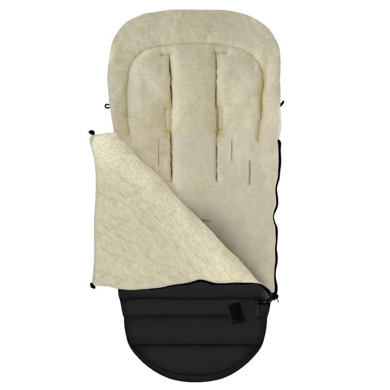 Zaffiro, iGrow Nordico, regulowany śpiwór, black, 0-36 m