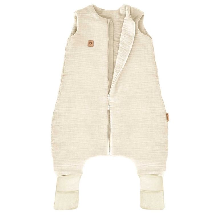 Zaffiro, Malaga, śpiworek do spania z nogawkami, muślinowy, TOG 1.5, vanilla, 1-2l