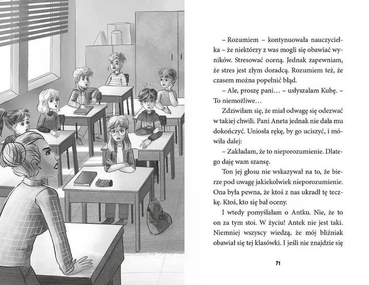 Zagadka zaginionych klasówek. Paka z domku na drzewie