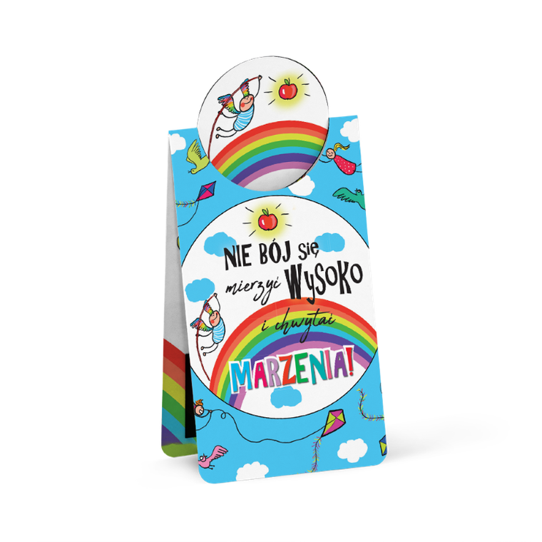 Zakładka magnetyczna, mierzyć wysoko