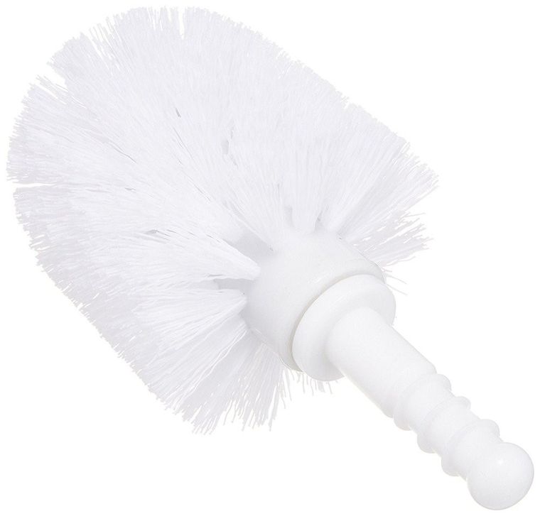 Zapasowa końcówka do szczotki toaletowej, biały, ∅ 7.5 cm