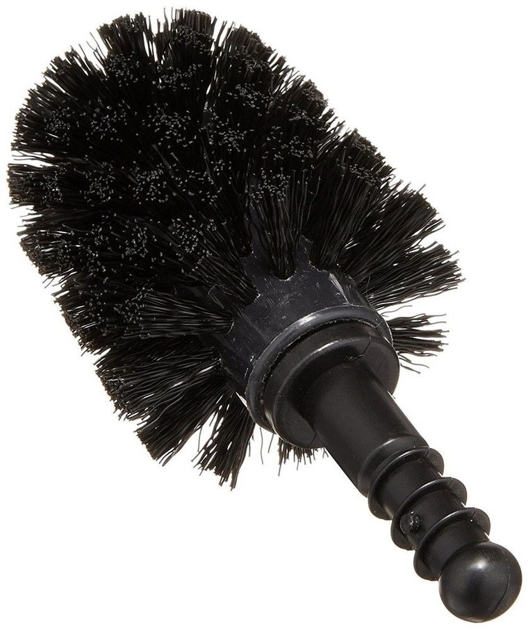 Zapasowa końcówka do szczotki toaletowej, czarny, ∅ 6.5 cm