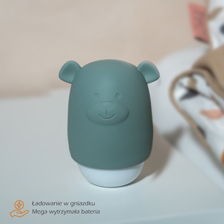 Zazu, Benny, lampka nocna dla dzieci do kontaktu, sage