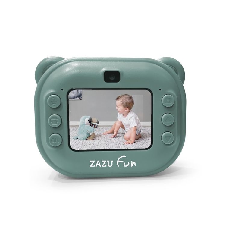 Zazu Fun, aparat cyfrowy dla dzieci z drukarką, blue