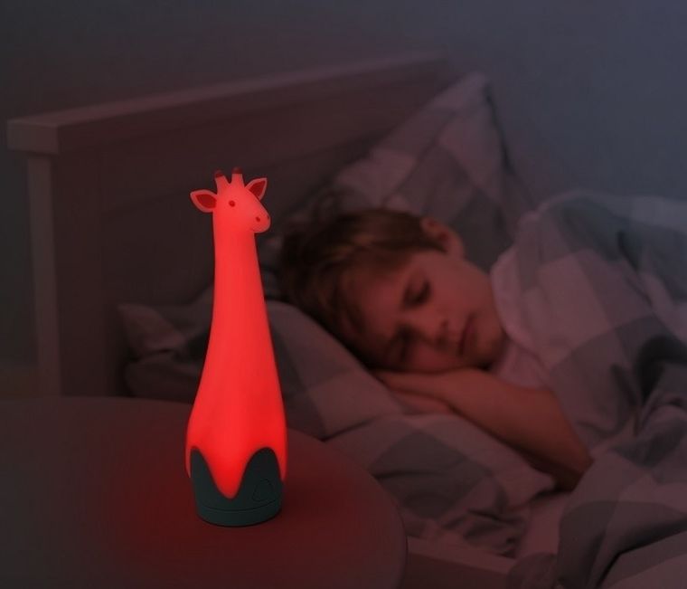 Zazu, Gina, Żyrafa, lampka z latarką, Grey