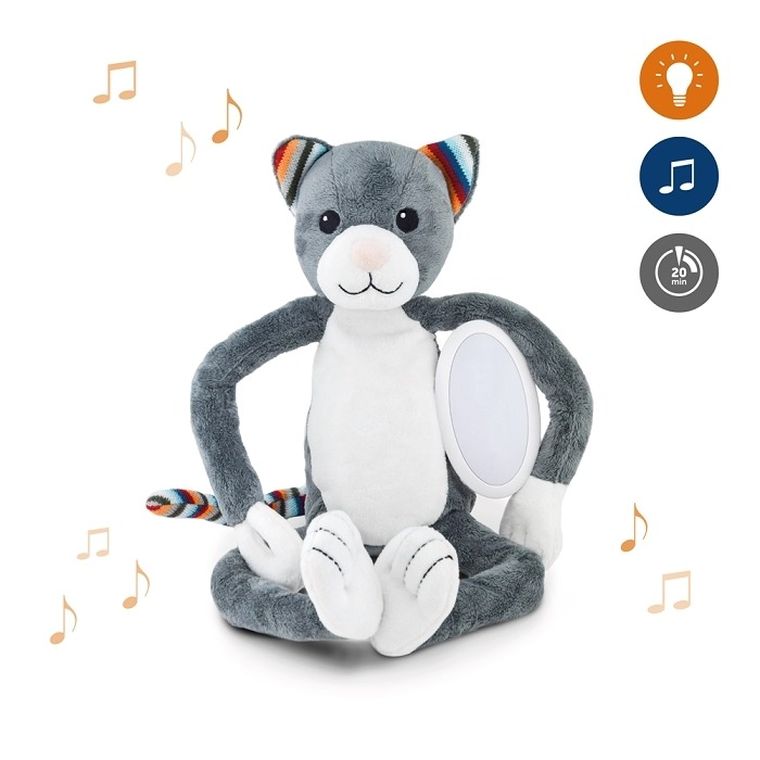 Zazu, Katie, Kot, lampka nocna pluszowa