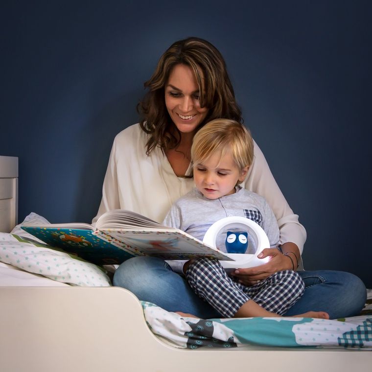 Zazu Lou, Lampka nocna aktywowana dźwiękiem, niebieska