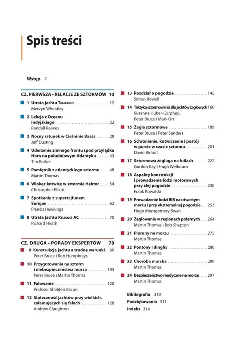 Żeglowanie w trudnych warunkach