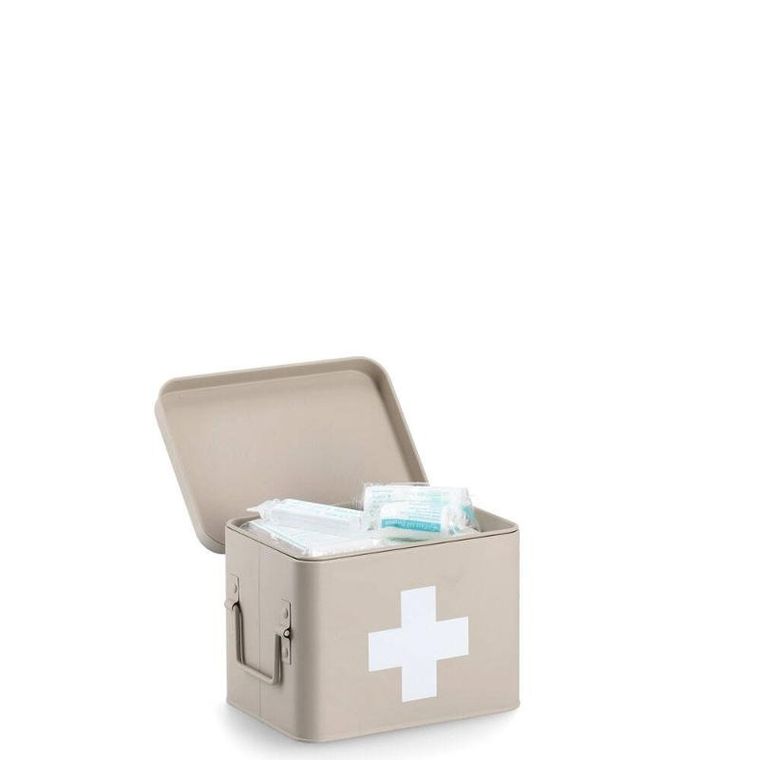 Zeller, apteczka w formie puszki, 22.5-16.5-15.5 cm