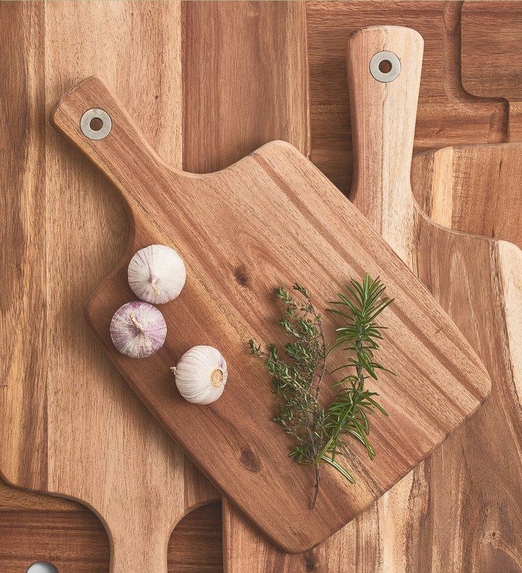 Zeller, deska kuchenna do krojenia, drewno akacjowe 32-19 cm