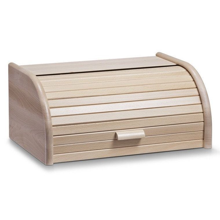 Zeller, drewniany chlebak, pojemnik na pieczywo, 40-28-18cm